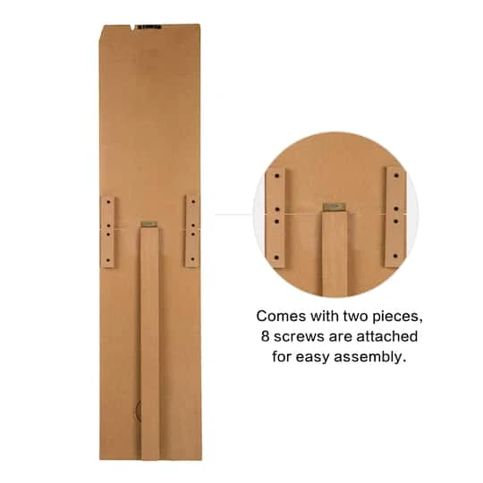 Glitzhome® Black & White Wooden BOO Porch Sign 8 Glitzhome® Black & White Wooden BOO Porch Sign - Image 8