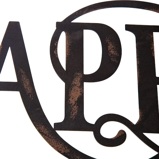 Glitzhome® Black Metal Happy Halloween Wall Sign 3 Glitzhome® Black Metal Happy Halloween Wall Sign - Image 3