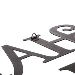 Glitzhome® Black Metal Happy Halloween Wall Sign 14 Glitzhome® Black Metal Happy Halloween Wall Sign -Halloween Decor Shop D227697S 6