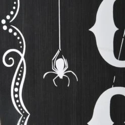 28" Halloween Welcome Standup Coffin Sign -Halloween Decor Shop D250011S 3