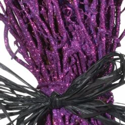 33" Witch’s Broom Garden Stake -Halloween Decor Shop D250012S 3