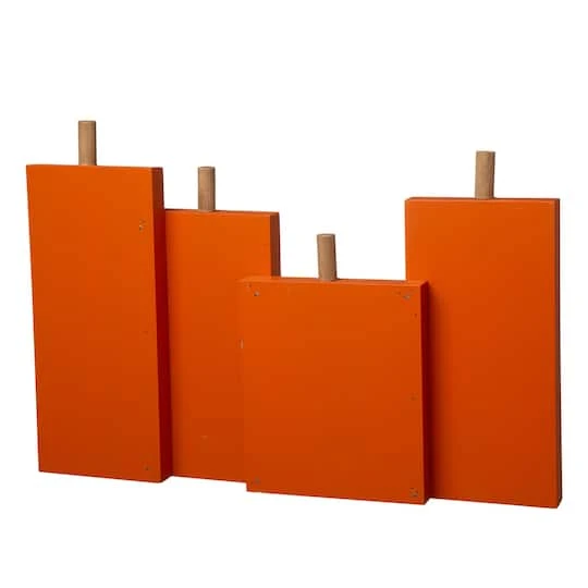 Glitzhome® 20" Halloween Wooden Boo Standing Décor 4 Glitzhome® 20" Halloween Wooden Boo Standing Décor - Image 4
