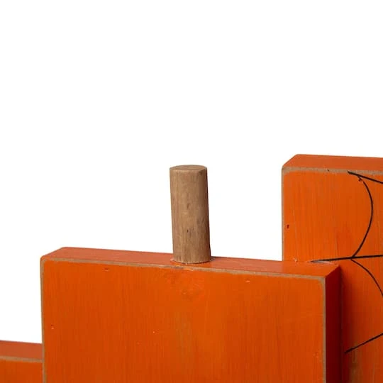 Glitzhome® 20" Halloween Wooden Boo Standing Décor 6 Glitzhome® 20" Halloween Wooden Boo Standing Décor - Image 6