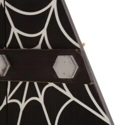 Glitzhome® 3.5ft. Halloween Wooden Coffin Porch Leaning Décor 16 Glitzhome® 3.5ft. Halloween Wooden Coffin Porch Leaning Décor -Halloween Decor Shop D250345S 7