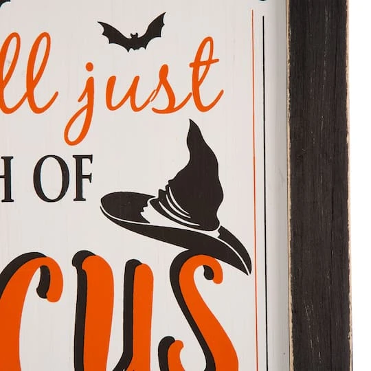 Glitzhome® Halloween Wooden Standing Easel Sign Décor 4 Glitzhome® Halloween Wooden Standing Easel Sign Décor - Image 4