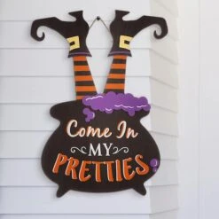 32" Glitzhome® Halloween Witch Yard Stake 12 32" Glitzhome® Halloween Witch Yard Stake -Halloween Decor Shop D250348S 3