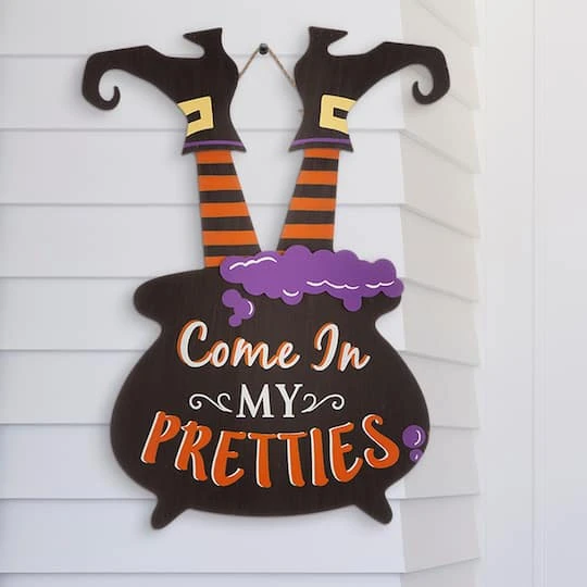 32" Glitzhome® Halloween Witch Yard Stake 4 32" Glitzhome® Halloween Witch Yard Stake - Image 4
