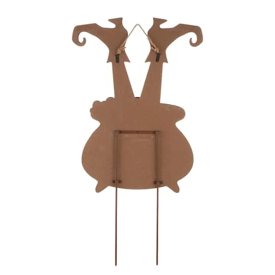 32" Glitzhome® Halloween Witch Yard Stake 8 32" Glitzhome® Halloween Witch Yard Stake - Image 8
