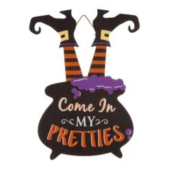 32" Glitzhome® Halloween Witch Yard Stake 17 32" Glitzhome® Halloween Witch Yard Stake -Halloween Decor Shop D250348S 8