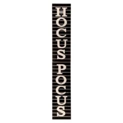 Glitzhome® Halloween Wooden Hocus Pocus Standing Porch Sign Or Hanging Décor