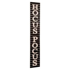 Glitzhome® Halloween Wooden Hocus Pocus Standing Porch Sign Or Hanging Décor -Halloween Decor Shop D250349S 5
