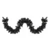 Northlight 9ft. Black Colorado Spruce Garland 6 Northlight 9ft. Black Colorado Spruce Garland -Halloween Decor Shop D253727S 1