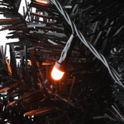 4ft. Pre-Lit Black Entrance Artificial Halloween Tree, Orange Lights -Halloween Decor Shop D400415S 13