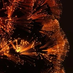 6ft. Fiber Optic Candy Corn Color Lights Black Artificial Halloween Tree 12 6ft. Fiber Optic Candy Corn Color Lights Black Artificial Halloween Tree -Halloween Decor Shop D400416S 15