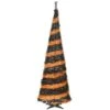 7.5ft. Unlit Orange & Black Pop-Up Artificial Halloween Tree 14 7.5ft. Unlit Orange & Black Pop-Up Artificial Halloween Tree -Halloween Decor Shop D400418S 1