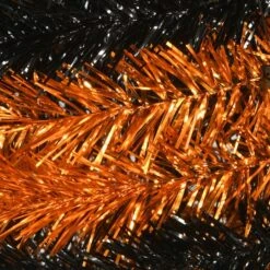 7.5ft. Unlit Orange & Black Pop-Up Artificial Halloween Tree 9 7.5ft. Unlit Orange & Black Pop-Up Artificial Halloween Tree -Halloween Decor Shop D400418S 13