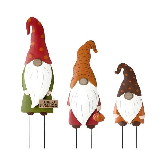 Glitzhome® Gnome Family Metal Yard Stake Or Standing Décor Set 10 Glitzhome® Gnome Family Metal Yard Stake Or Standing Décor Set - Image 10