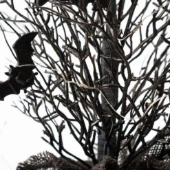 Glitzhome® 20" Lighted Halloween Bats Table Tree Decor 14 Glitzhome® 20" Lighted Halloween Bats Table Tree Decor -Halloween Decor Shop D403309S 6