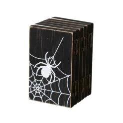 Glitzhome® 20" Halloween Hinged Table Sign -Halloween Decor Shop D403311S 6