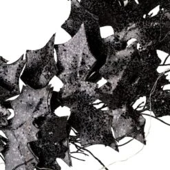 Glitzhome® 26" Lighted Halloween Bat Wreath 13 Glitzhome® 26" Lighted Halloween Bat Wreath -Halloween Decor Shop D403320S 6