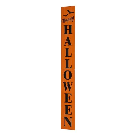 Glitzhome® 60" Happy Halloween Porch Sign 1 Glitzhome® 60" Happy Halloween Porch Sign