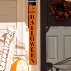 Glitzhome® 60" Happy Halloween Porch Sign 11 Glitzhome® 60" Happy Halloween Porch Sign -Halloween Decor Shop D403325S 2