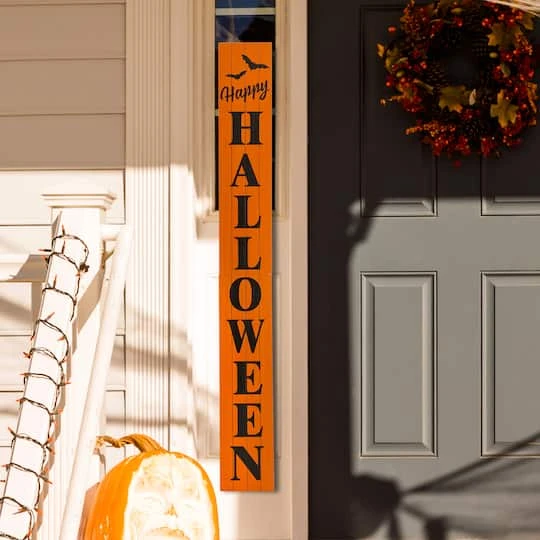 Glitzhome® 60" Happy Halloween Porch Sign 3 Glitzhome® 60" Happy Halloween Porch Sign - Image 3