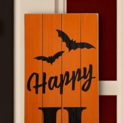 Glitzhome® 60" Happy Halloween Porch Sign 13 Glitzhome® 60" Happy Halloween Porch Sign -Halloween Decor Shop D403325S 4