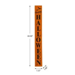 Glitzhome® 60" Happy Halloween Porch Sign 17 Glitzhome® 60" Happy Halloween Porch Sign -Halloween Decor Shop D403325S 8