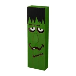 Glitzhome® 30" Lighted Halloween Frankenstein Porch Decor -Halloween Decor Shop D403327S 5