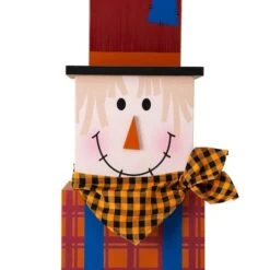 Glitzhome® 36" Double Sided Stacked Pumpkins Halloween Porch Decor 15 Glitzhome® 36" Double Sided Stacked Pumpkins Halloween Porch Decor -Halloween Decor Shop D403331S 6