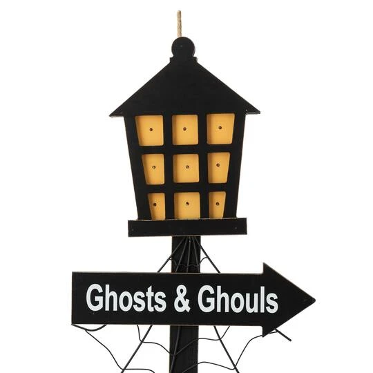 Glitzhome® 42" Lighted Halloween Haunted House Yard Stake 6 Glitzhome® 42" Lighted Halloween Haunted House Yard Stake - Image 6