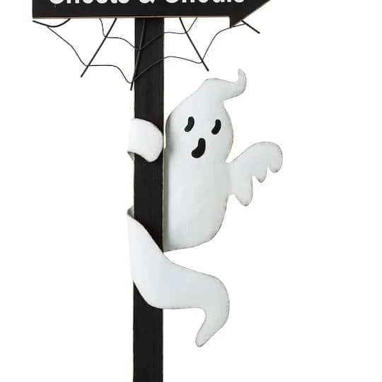 Glitzhome® 42" Lighted Halloween Haunted House Yard Stake 7 Glitzhome® 42" Lighted Halloween Haunted House Yard Stake - Image 7
