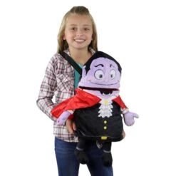 Northlight 21" Black & Red Vampire Child Trick Or Treat Halloween Bag -Halloween Decor Shop D406182S 3