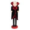 Northlight 14" Black & Red Wooden Vampire Halloween Nutcracker 4 Northlight 14" Black & Red Wooden Vampire Halloween Nutcracker -Halloween Decor Shop D406187S 1