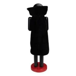 Northlight 14" Black & Red Wooden Vampire Halloween Nutcracker -Halloween Decor Shop D406187S 5