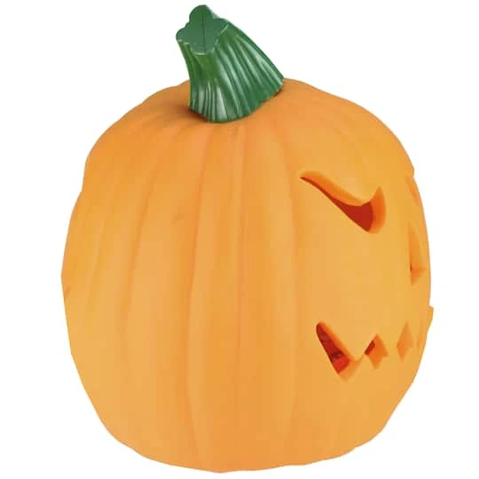 Northlight 9.75" Orange Animated Double-Sided Pumpkin Halloween Décor 5 Northlight 9.75" Orange Animated Double-Sided Pumpkin Halloween Décor - Image 5