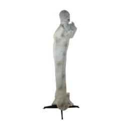 Northlight 5ft. Pre-Lit White & Brown Animated Mummy With Glowing Eyes Halloween Décor 6 Northlight 5ft. Pre-Lit White & Brown Animated Mummy With Glowing Eyes Halloween Décor -Halloween Decor Shop D406189S 2