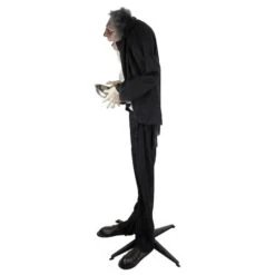 Northlight 6ft. Lighted Animated Scary Butler Standing Halloween Decoration -Halloween Decor Shop D406197S 3