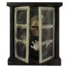 Northlight 2.5ft. Lighted & Animated Opening Window Halloween Décor
