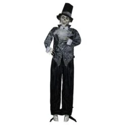 Northlight 6ft. Lighted & Animated Groom Halloween Decoration