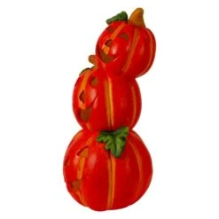 Northlight 18" Orange Fall Harvest Jack-O'-Lantern Pumpkin Halloween Décor -Halloween Decor Shop D406203S 3