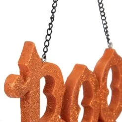 Northlight Orange Boo Spooky & Beware Hanging Halloween Decorations 8 Northlight Orange Boo Spooky & Beware Hanging Halloween Decorations -Halloween Decor Shop D406208S 3