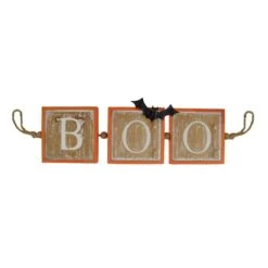 Northlight 27.5" Distressed BOO Halloween Decorative Hanging Banner