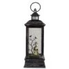 Northlight 11" Black & Brushed Silver LED Skull Head Halloween Snow Globe Lantern 13 Northlight 11" Black & Brushed Silver LED Skull Head Halloween Snow Globe Lantern -Halloween Decor Shop D406215S 1