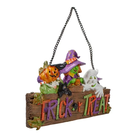 Northlight 13.5" Trick Or Treat Halloween Characters Hanging Decoration 3 Northlight 13.5" Trick Or Treat Halloween Characters Hanging Decoration - Image 3