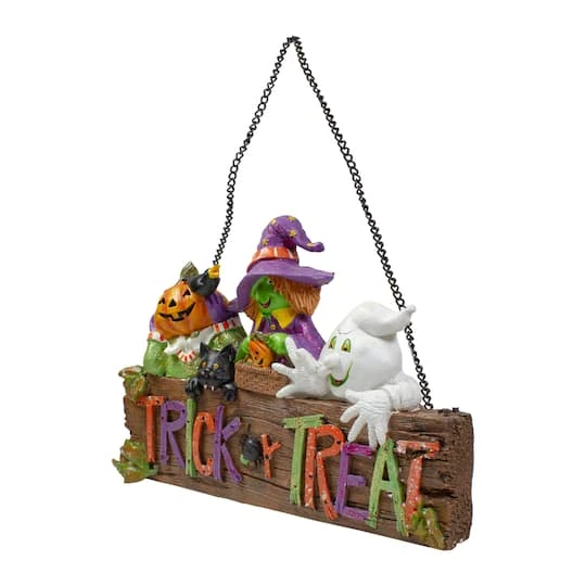 Northlight 13.5" Trick Or Treat Halloween Characters Hanging Decoration 4 Northlight 13.5" Trick Or Treat Halloween Characters Hanging Decoration - Image 4