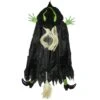 Northlight 4.5ft. Black & Green Flying & Crashing Wicked Witch Hanging Halloween Decoration 5 Northlight 4.5ft. Black & Green Flying & Crashing Wicked Witch Hanging Halloween Decoration -Halloween Decor Shop D406225S 1