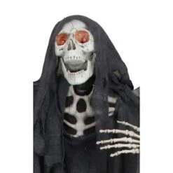 Northlight 66" Pre-Lit Black & Red Sonic Skeletal Reaper With Wings Halloween Décor -Halloween Decor Shop D406226S 3