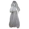 Northlight 6ft. Lighted & Animated Ghost Bride Halloween Decoration 13 Northlight 6ft. Lighted & Animated Ghost Bride Halloween Decoration -Halloween Decor Shop D406231S 1